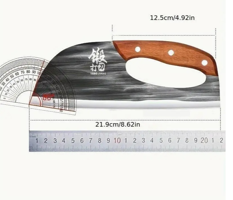 1pc Hand Forged Bone Cutter Kitchen Knife